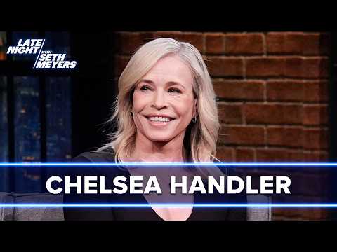 Chelsea Handler on Late Night with Seth Meyers
